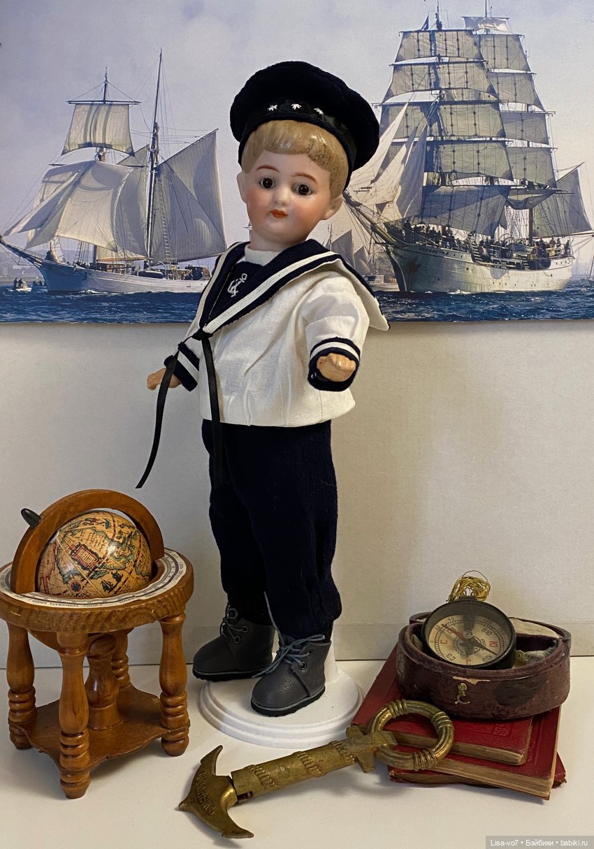 Костюм для антикварной куклы по антикварному образцу 2 (фото 5)