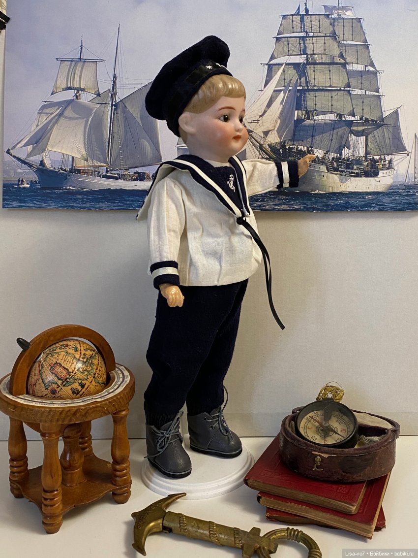 Костюм для антикварной куклы по антикварному образцу 2 (фото 2)