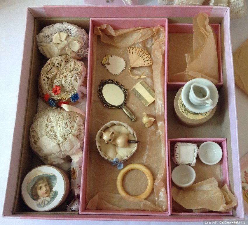 Почти француженка (Антикварная кукла с приданым) (фото 4)