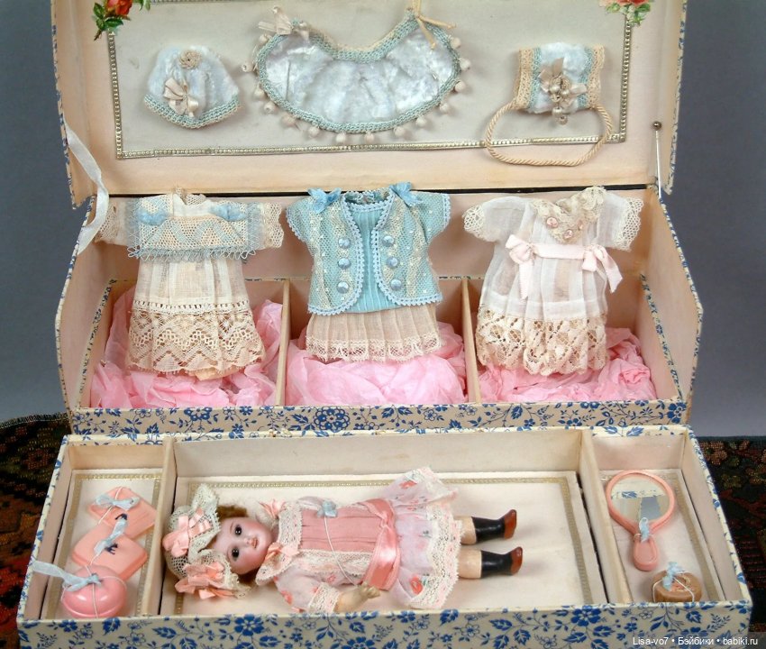 Моя первая кукольная коробочка для антикварочки (фото 9)