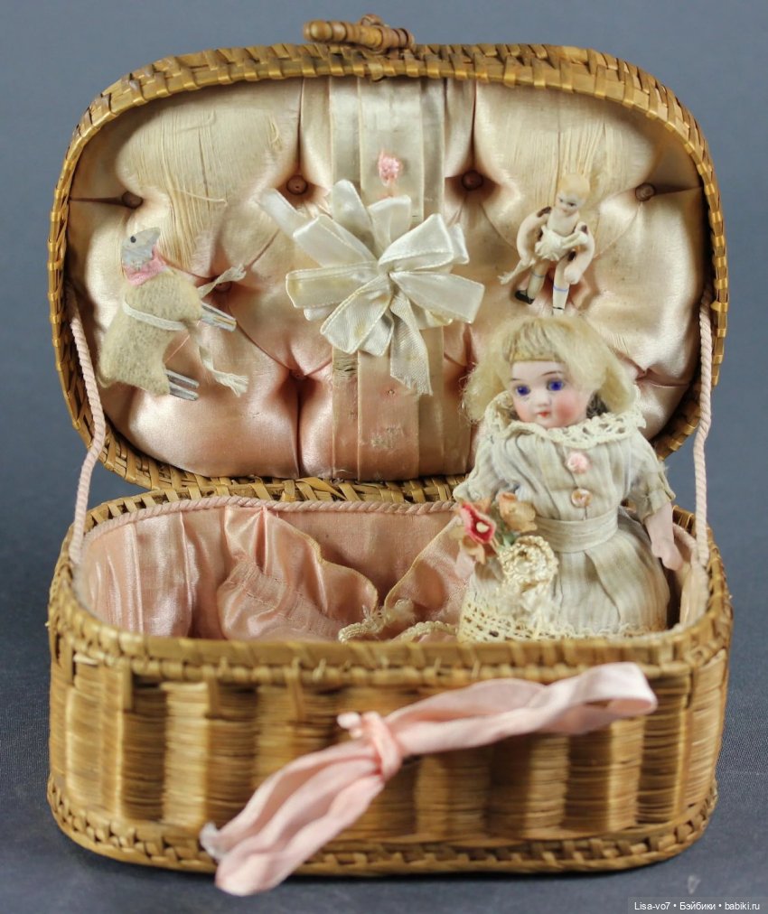Моя первая кукольная коробочка для антикварочки