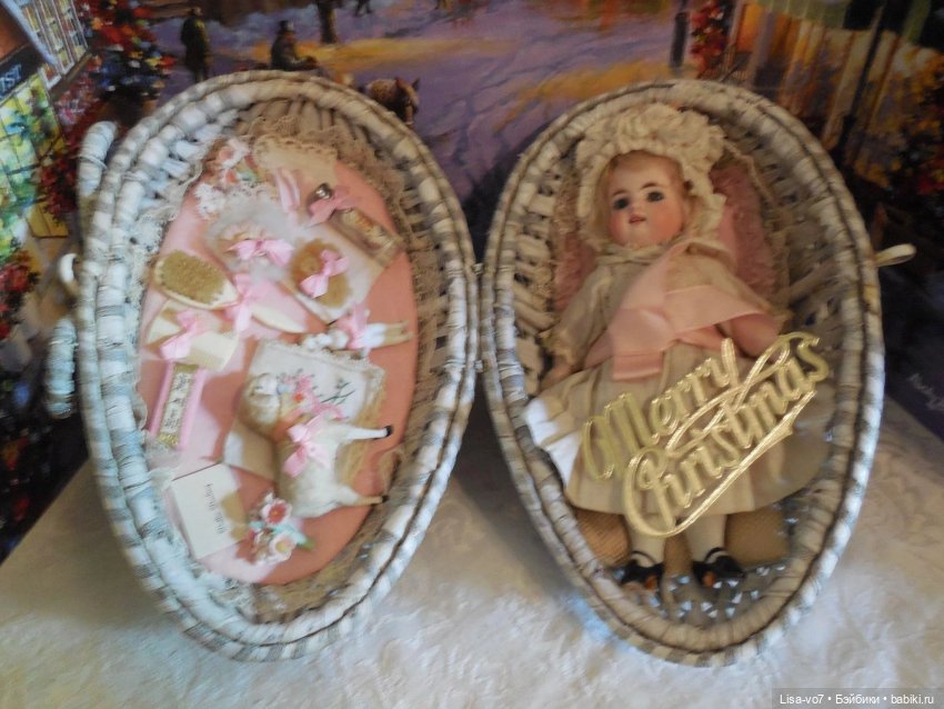 Моя первая кукольная коробочка для антикварочки