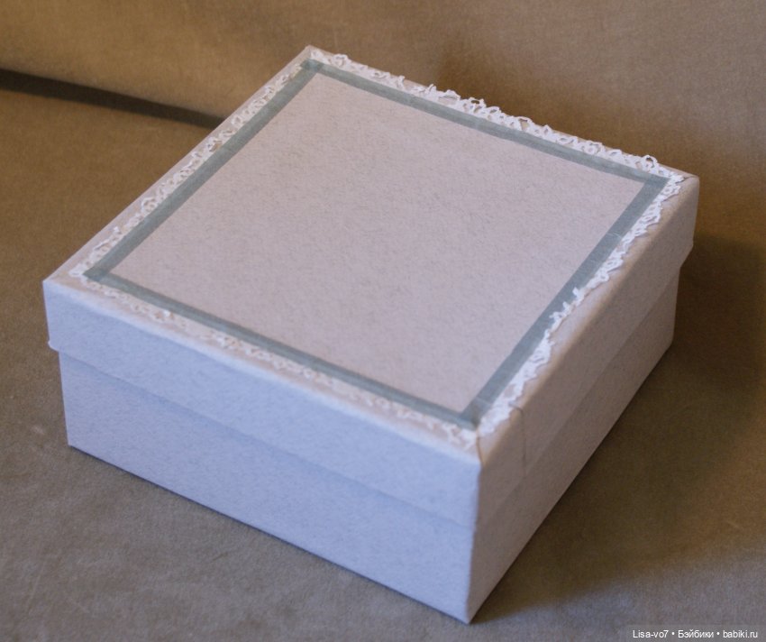 Моя первая кукольная коробочка для антикварочки