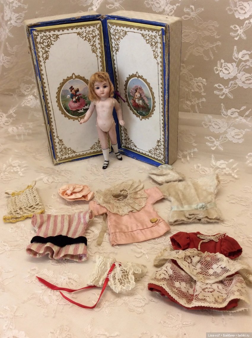 Моя первая кукольная коробочка для антикварочки (фото 8)