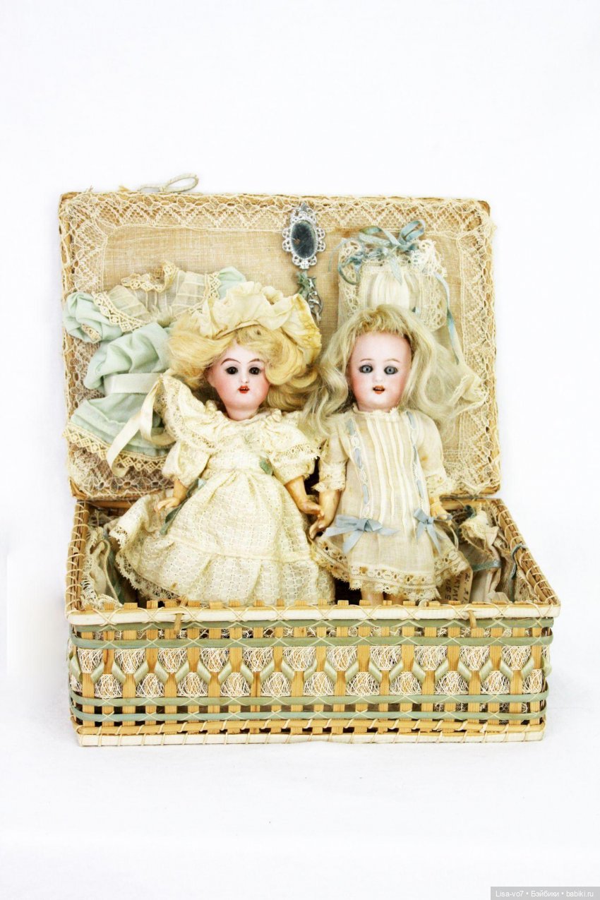 Моя первая кукольная коробочка для антикварочки