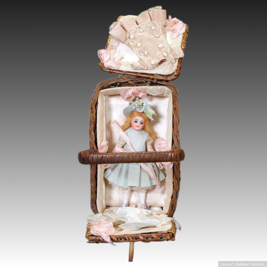 Моя первая кукольная коробочка для антикварочки