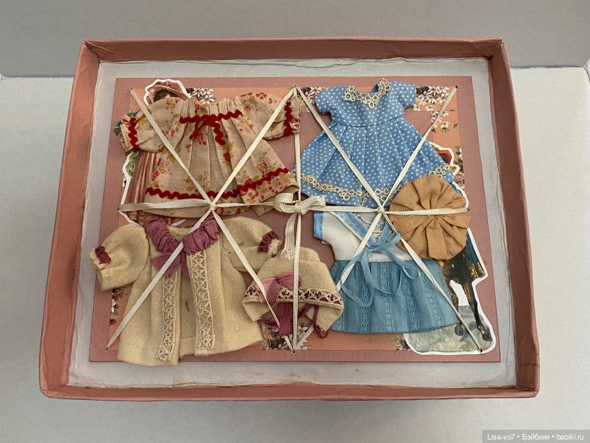 Девочка с лошадкой. Коробочка для антикварной куклы (фото 3)