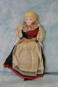 Национальный костюм для антикварной куклы. Реставрация (фото 7)