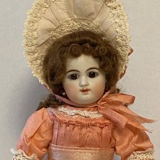 Платье для реплики антикварной куклы по антикварному образцу