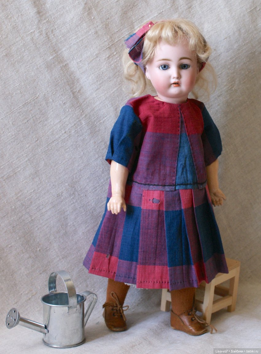 Как можно использовать для кукол не совсем "кукольный " антикварный лоскут (фото 4)