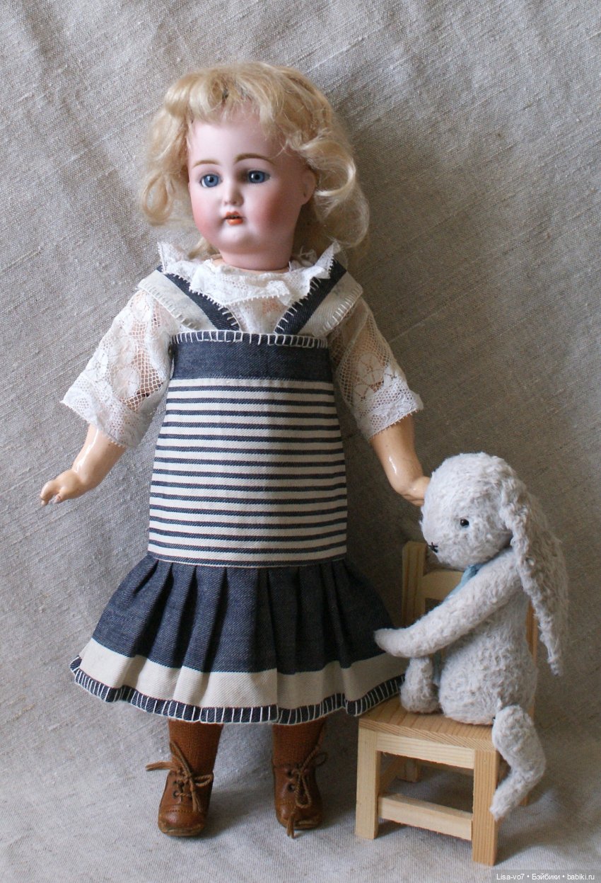 Как можно использовать для кукол не совсем "кукольный " антикварный лоскут