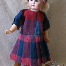 Как можно использовать для кукол не совсем "кукольный " антикварный лоскут