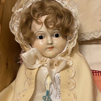Приданое для антикварной куклы 1860-х. Часть 4