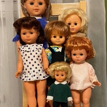 Прически кукол ГДР