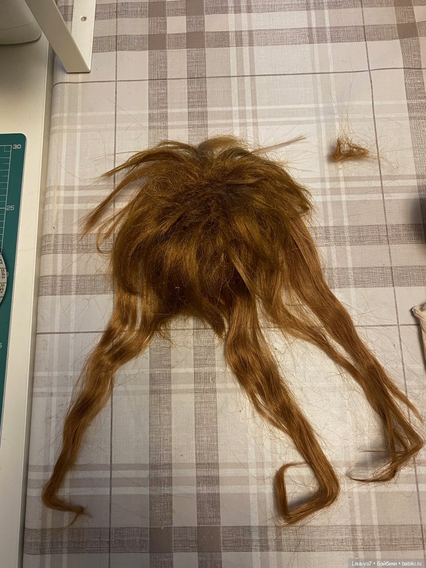 Реновация причесок кукол Неринга (фото 7)