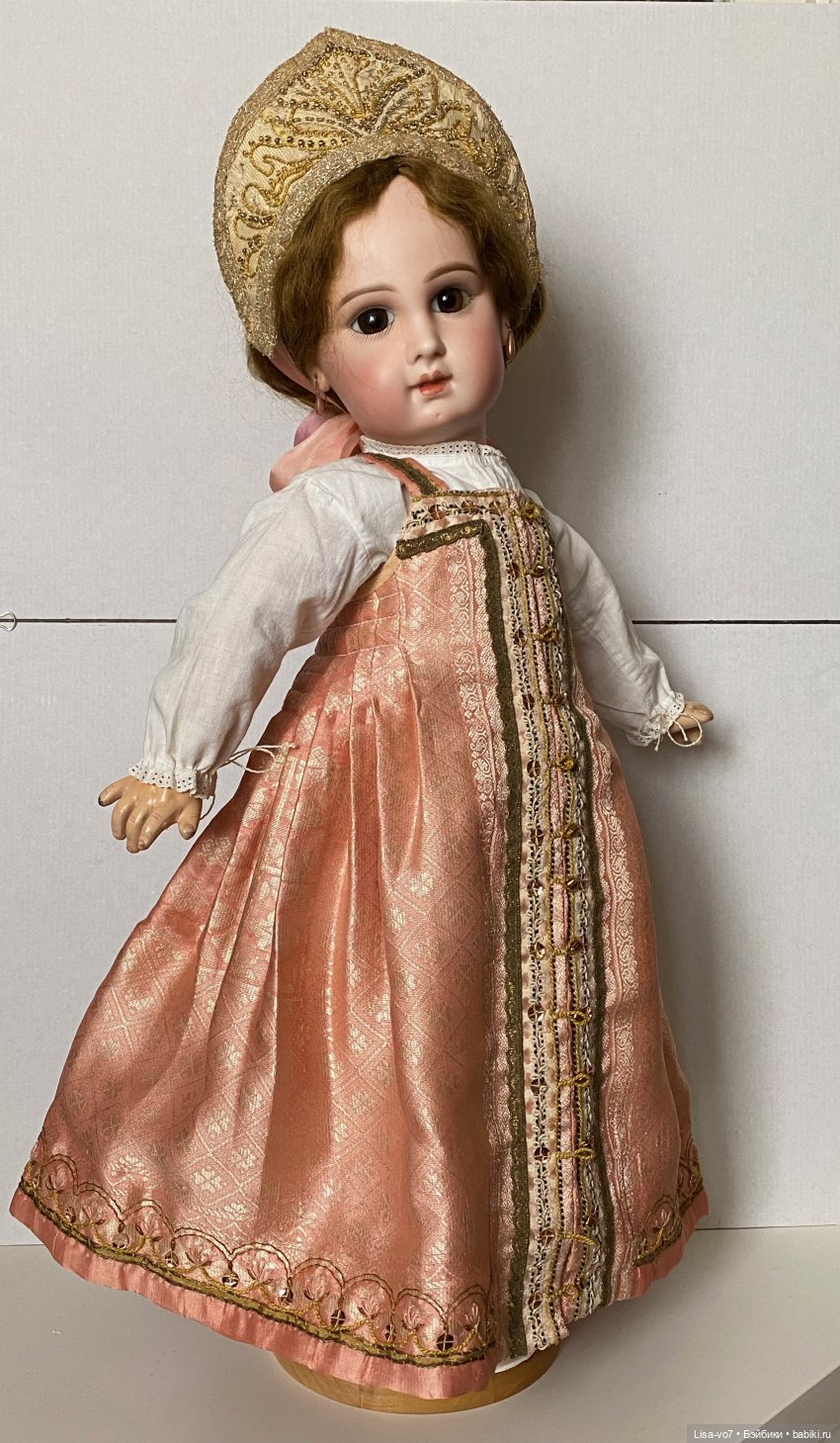 Почти "Царевна- лебедь" — Одежда и обувь для кукол своими руками: фото (фото 2)