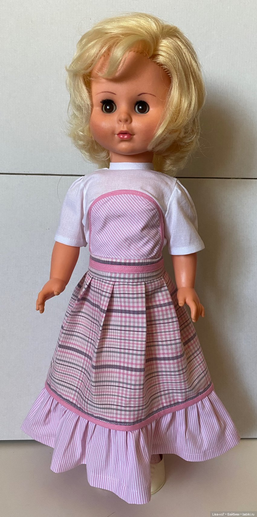 Платье для куклы ГДР — Одежда и обувь для кукол своими руками: фото (фото 7)