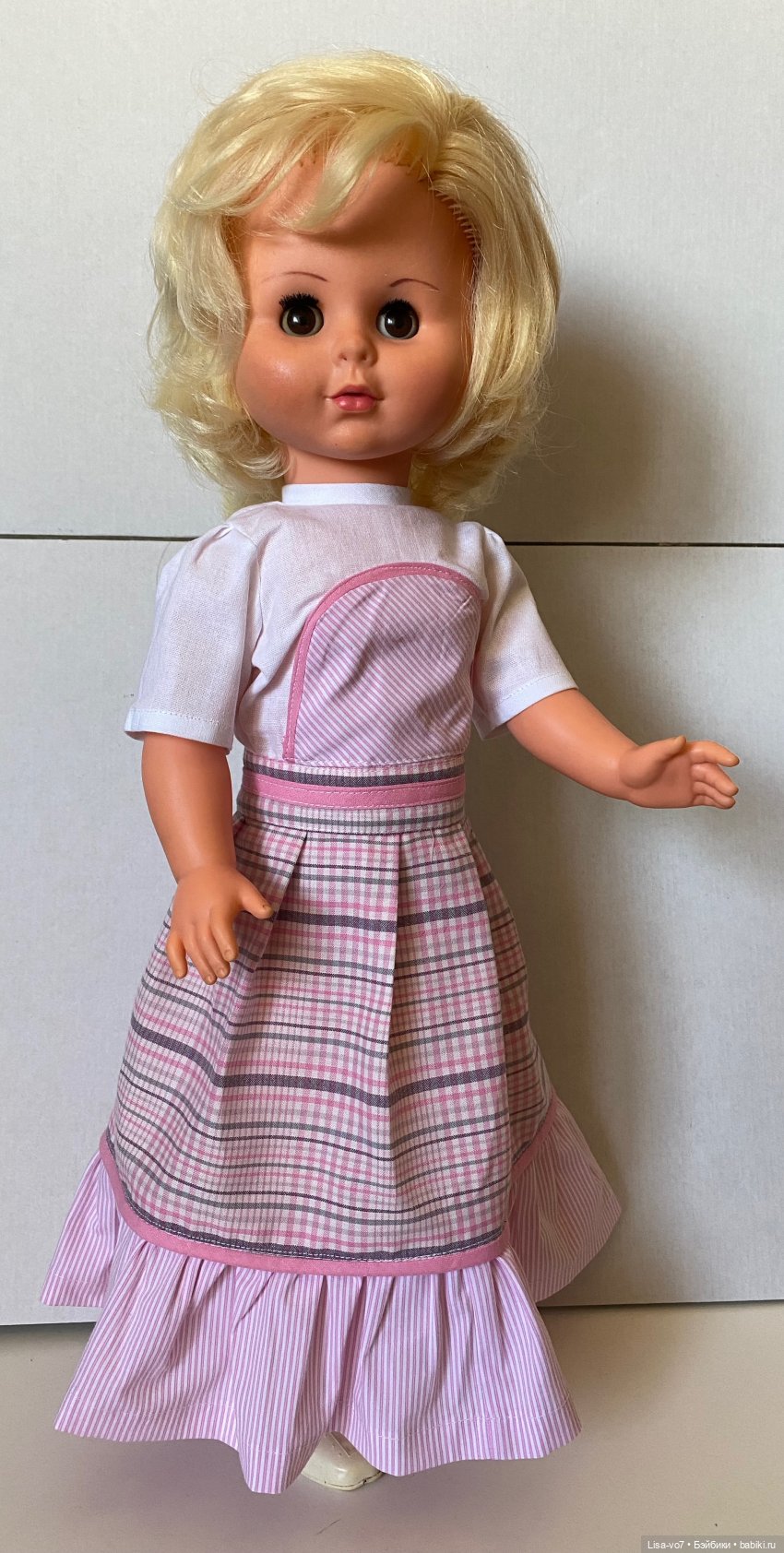 Платье для куклы ГДР — Одежда и обувь для кукол своими руками: фото (фото 8)