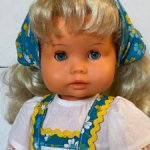 Кукла пупс ГДР 45 см