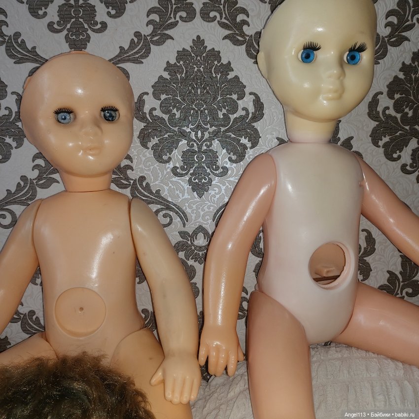Кукла Оля СССР ремонт — Реставрация и преображение кукол: ремонт (фото 3)