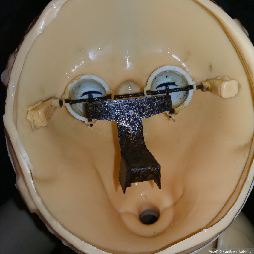 Кукла Оля СССР ремонт — Реставрация и преображение кукол: ремонт (фото 2)