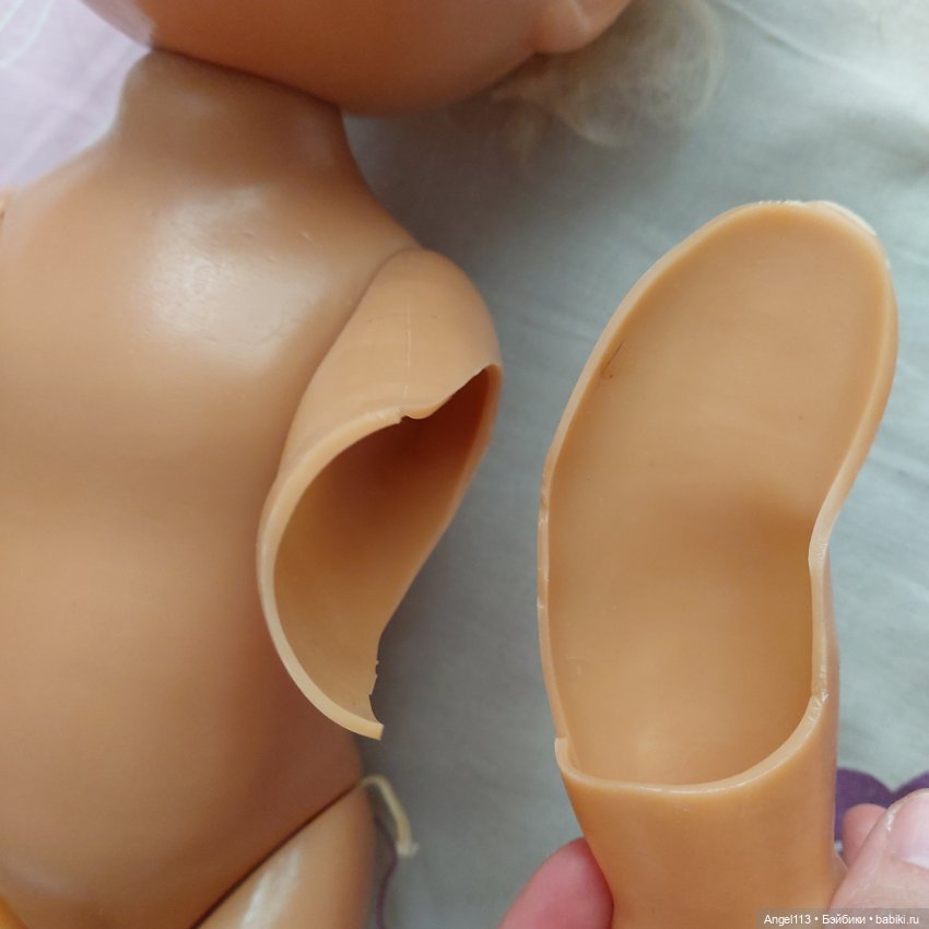 Кукла Антошка СССР ремонт тела (фото 2)