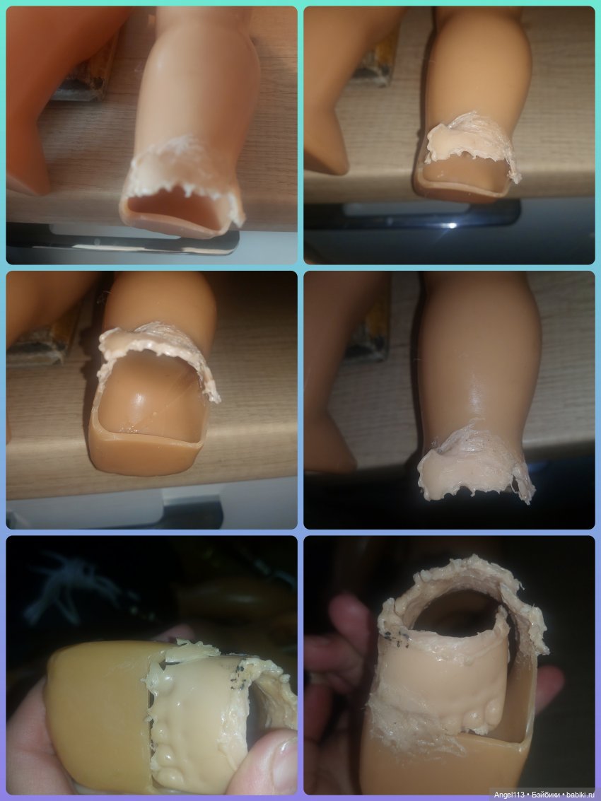 Кукла Антошка СССР ремонт тела (фото 5)