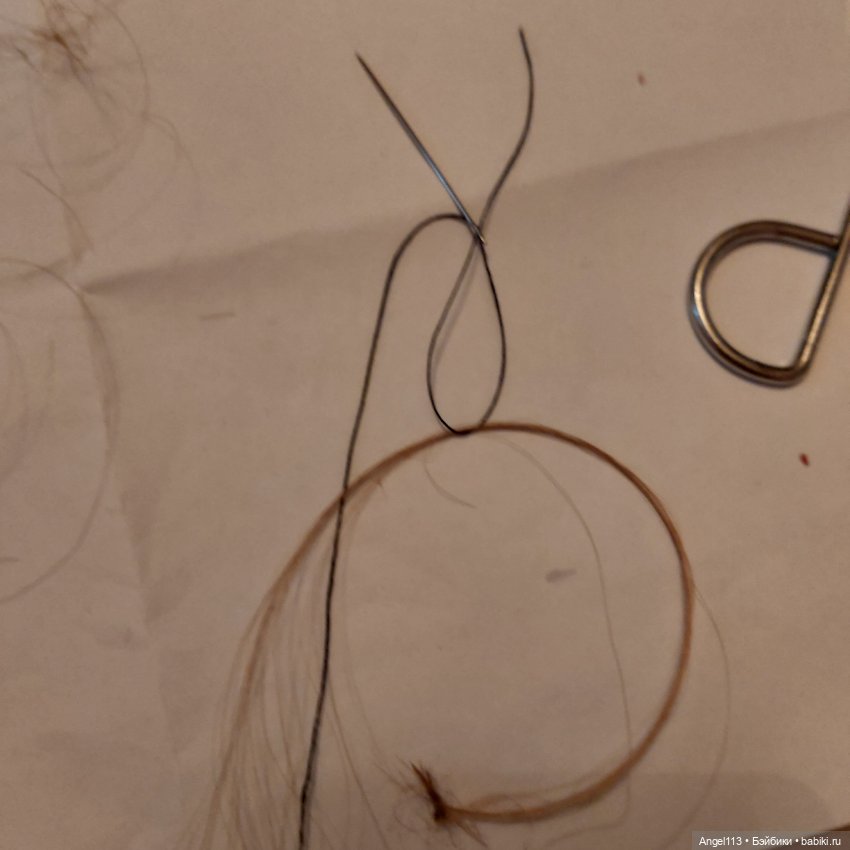 Тарас Бульба. Прошивка чуба и усов (фото 8)