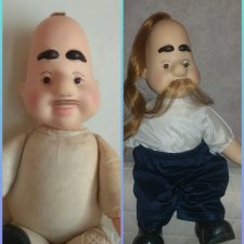 Тарас Бульба. Прошивка чуба и усов