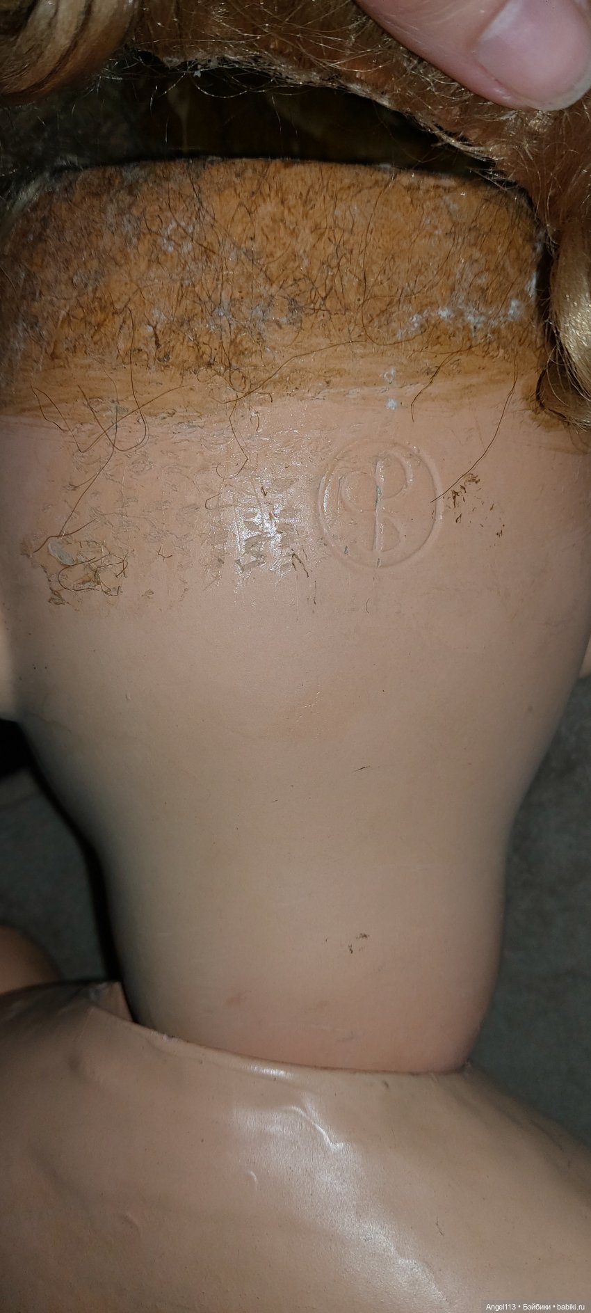 Моя первая куколка Sonneberg (фото 3)