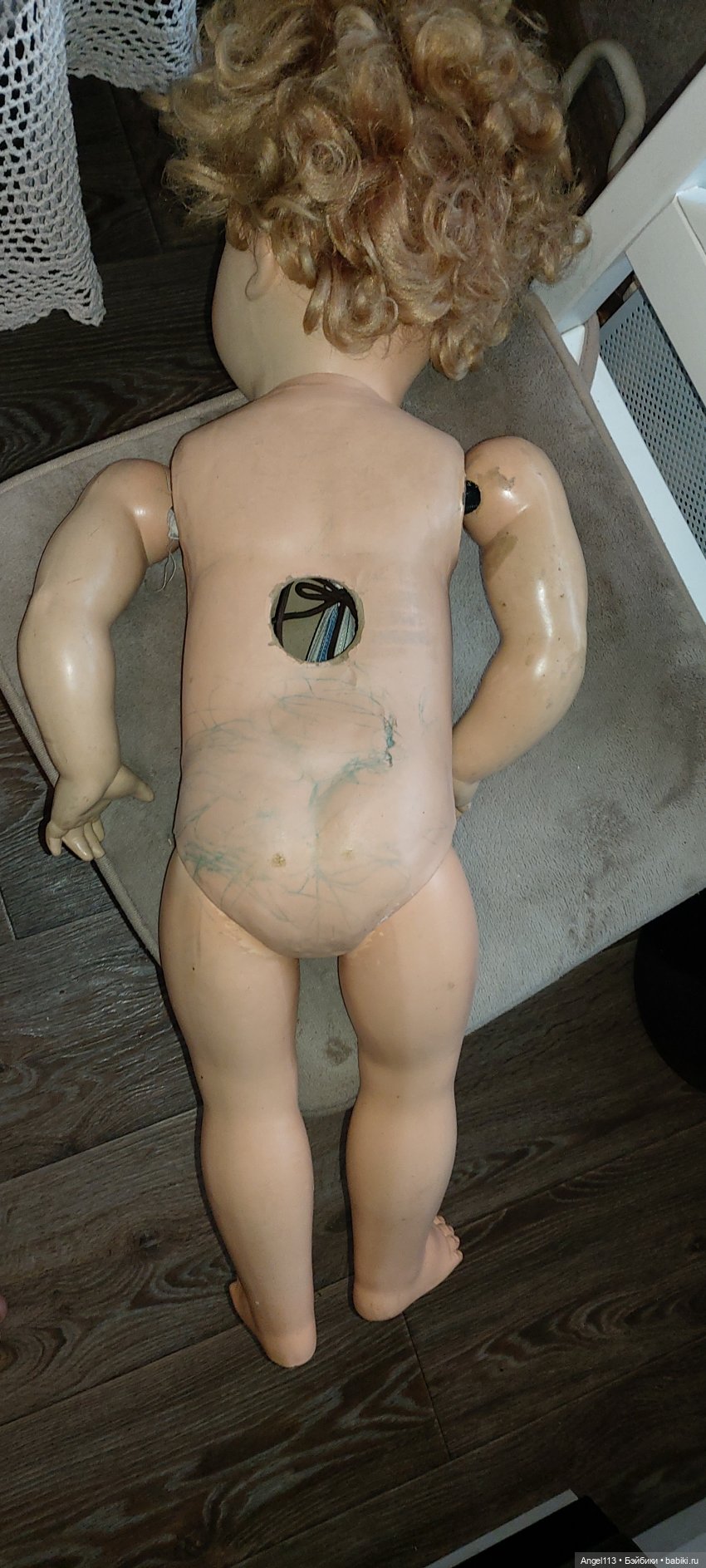 Моя первая куколка Sonneberg (фото 4)