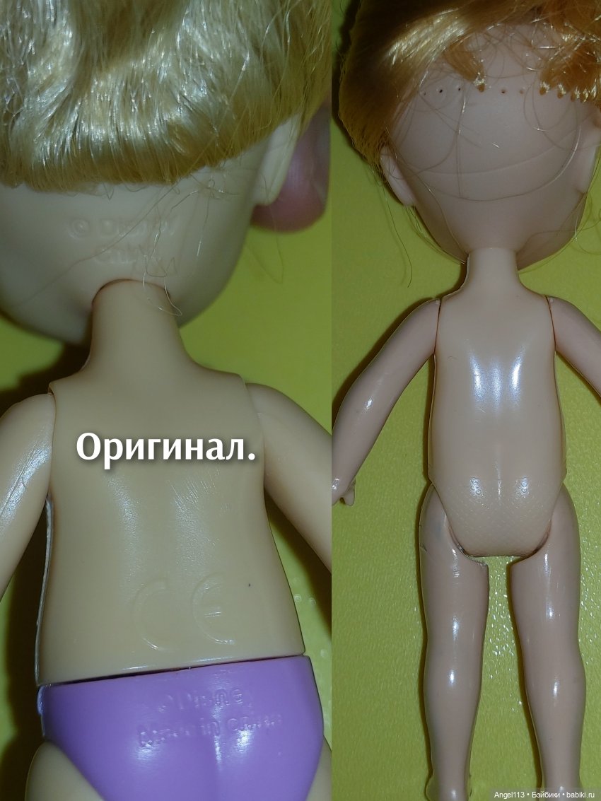 Сравнение Рапунцель мини аниматор и аналог (фото 6)