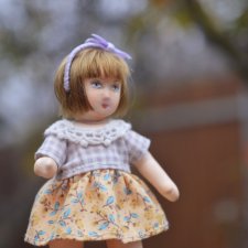Кукла миниатюрная, пупсик