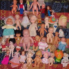Винтажные и современные куклы