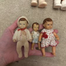 Лот редких старинных пупсов