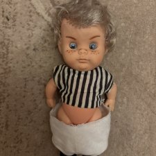 Винтажный сердитый малыш