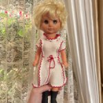 Кукла гдр с грудью редкая