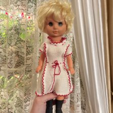 Кукла гдр с грудью редкая