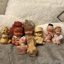 Резиновые игрушки разные