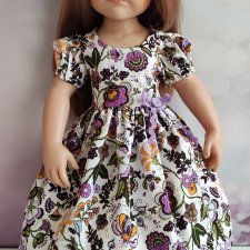 Платья из хлопка для барышень Готц