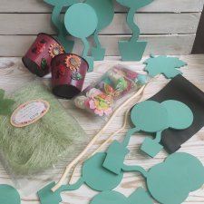 Материалы для топиариев, магнитов, румбокса и пр.