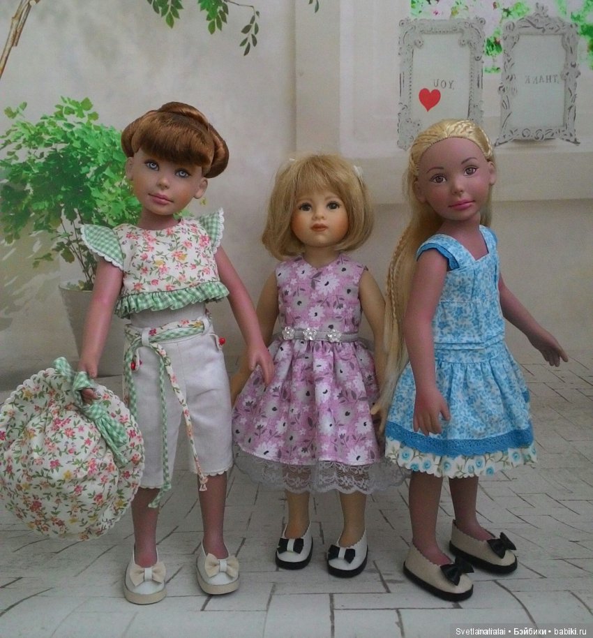 LeeAnn примеряет одежду — Куклы LeeAnn (Denis Bastien) и Marianna Oldenburg: винил