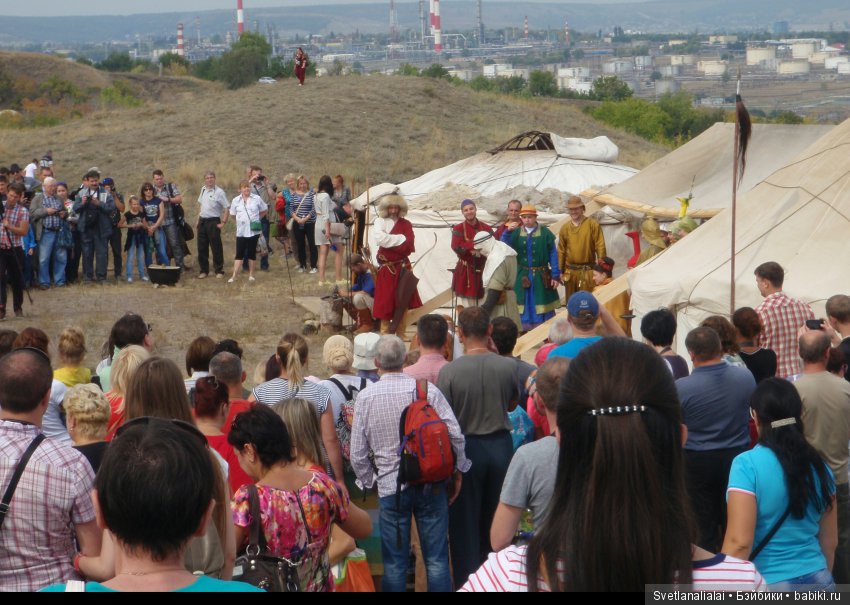 Путешествия осени: Укек реконструкция средневекового города на Волге