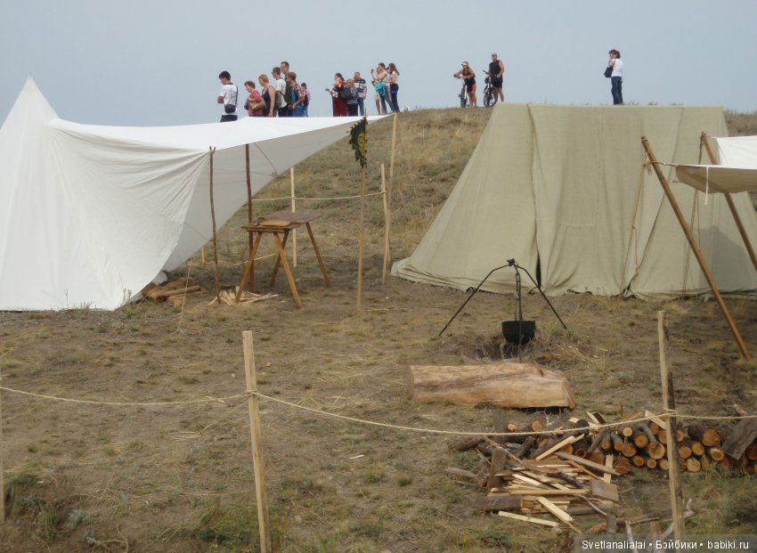 Путешествия осени: Укек реконструкция средневекового города на Волге