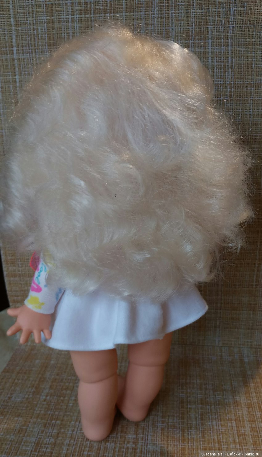 Сэнди не хочет уезжать — Куклы Galoob Baby Face (Фейсинки): винтаж 90 (фото 7)