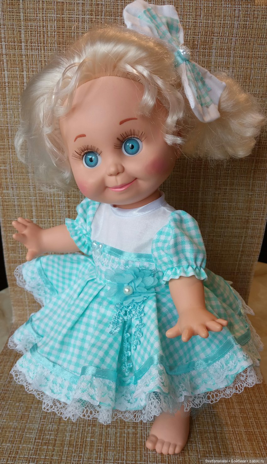 Сэнди не хочет уезжать — Куклы Galoob Baby Face (Фейсинки): винтаж 90