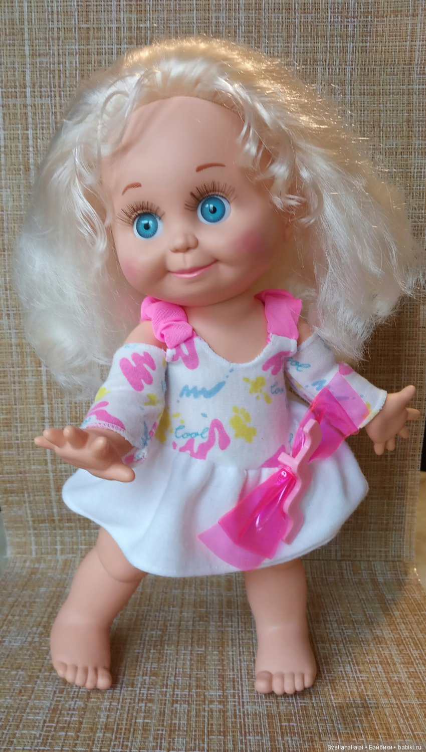 Сэнди не хочет уезжать — Куклы Galoob Baby Face (Фейсинки): винтаж 90