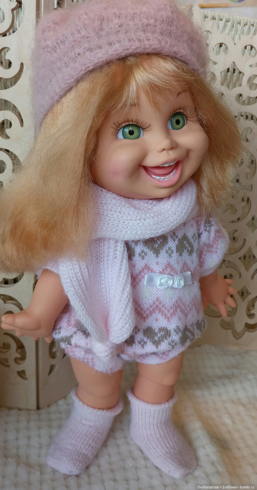 Мы весёлые фейсинки! Мы похожи на... снежинки