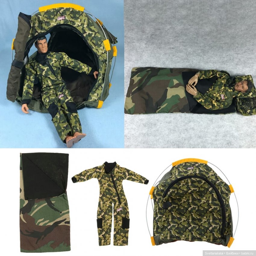 Лето, ах, лето! Лето звездное будь со мной. Обзор на кукольные палатки для ночевок на природе