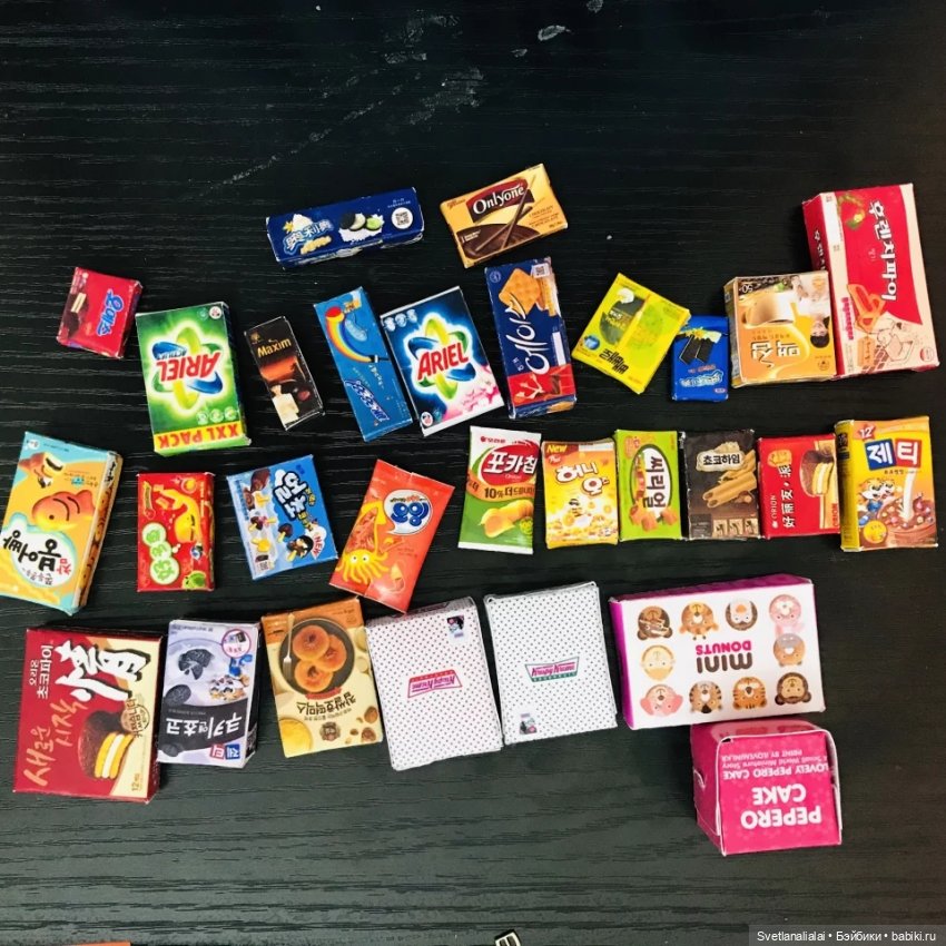 Обзор зарубежных покупок: миниатюры для кукол